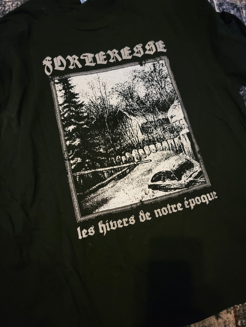 Forteresse Black Metal Death Metal Band Tshirt XL